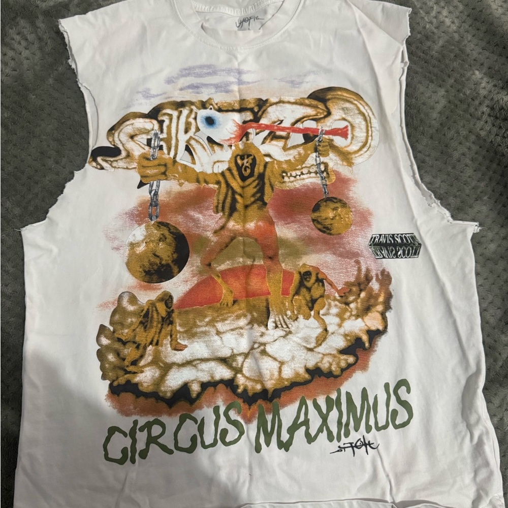 Travis Scott Custom Circus Maximus Merch